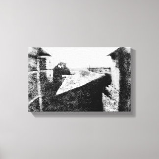 Lienzo Vista desde la ventana de Le Gras