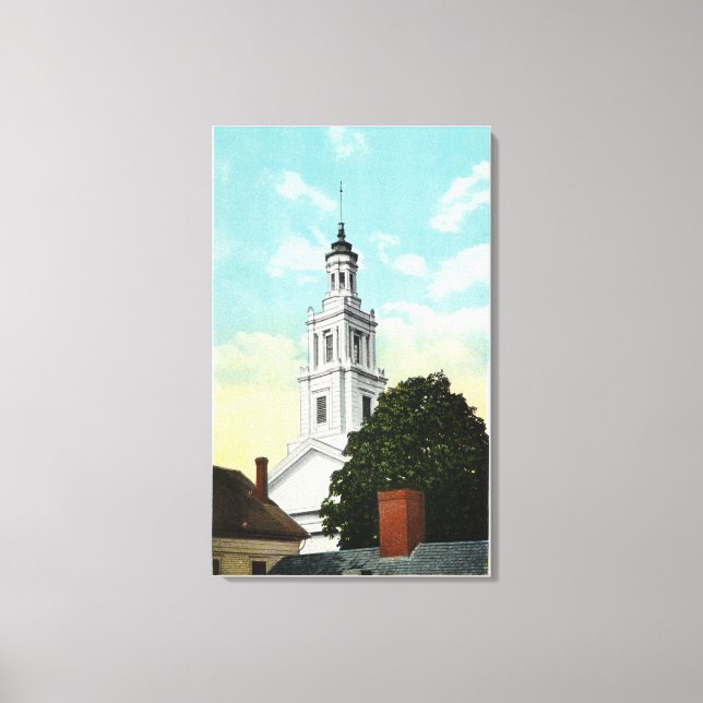 Lienzo Vista en torre de Sir Christopher Wren (Anverso)