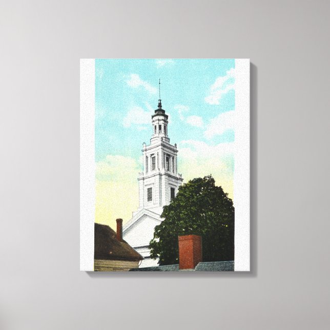 Lienzo Vista en torre de Sir Christopher Wren (Anverso)
