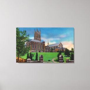 Lienzo Vista exterior de Colgate Divinity School