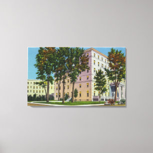 Lienzo Vista exterior de la Casa Augusta