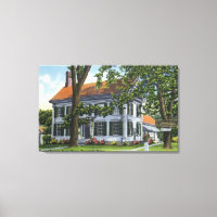 Vista exterior de la casa Harriet Beecher Stowe