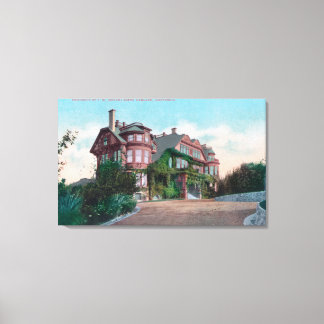 Lienzo Vista exterior de la residencia FM Borax Smith
