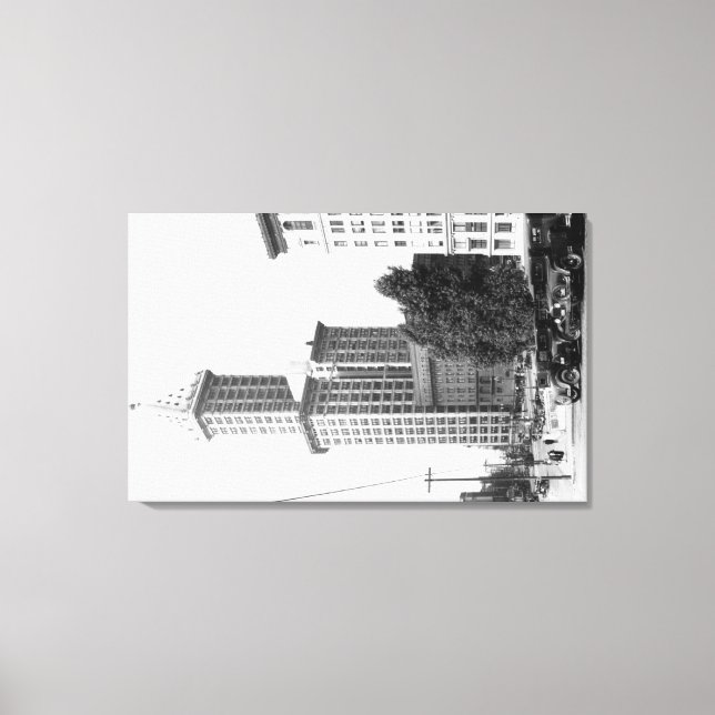 Lienzo Vista exterior de la Torre Smith (Anverso)