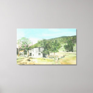 Lienzo Vista exterior de las calmas DairyLa Panza, CA