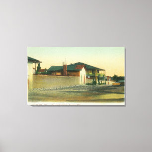 Lienzo Vista exterior de los cuartos de Sherman y de