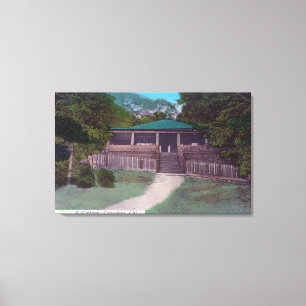 Lienzo Vista exterior de un CottageCazadero, CA