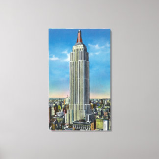 Lienzo Vista exterior del Empire State Bldg