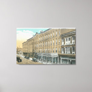 Lienzo Vista exterior del hotel Bennett