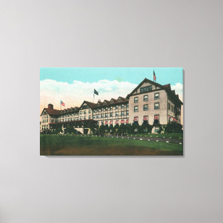 Lienzo Vista exterior del Hotel Champlain
