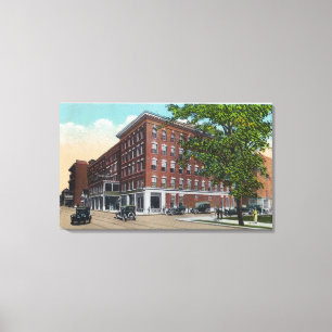 Lienzo Vista exterior del hotel de Carlton
