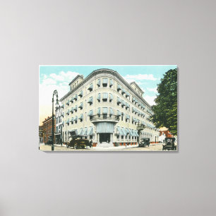 Lienzo Vista exterior del hotel de Stuyvesant
