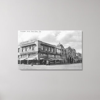 Lienzo Vista exterior del Hotel Occidental