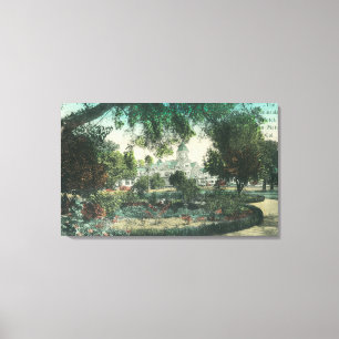 Lienzo Vista exterior del Hotel Peninsula