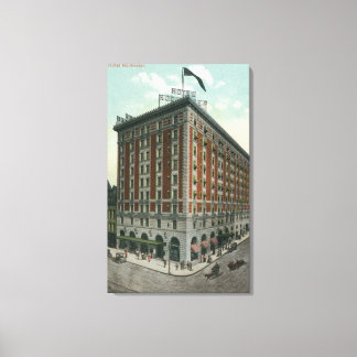 Lienzo Vista exterior del Hotel Rochester