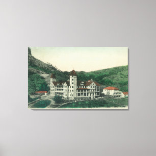 Lienzo Vista exterior del pen¢asco toscano de SpringsRed
