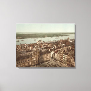 Lienzo Vista general de Amberes I, Bélgica