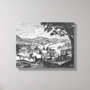 Lienzo Vista general de la abadía del DES del Port-Royal