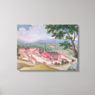 Lienzo Vista general de la abadía del este