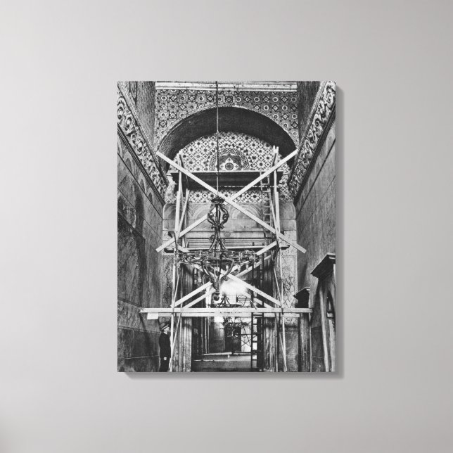 Lienzo Vista general del vestíbulo (Anverso)