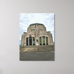 Lienzo Vista House, desfiladero del río Columbia, Oregón