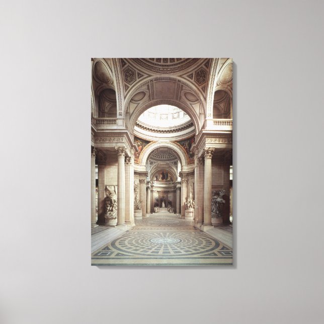 Lienzo Vista interior, 1764-1812 (Anverso)