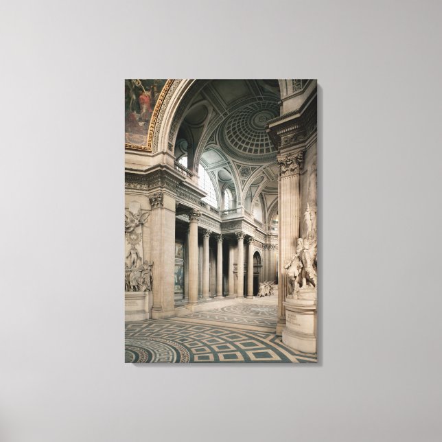 Lienzo Vista interior, 1764-1812 (Anverso)