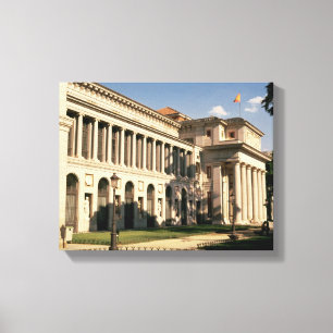 Lienzo Vista lateral del museo