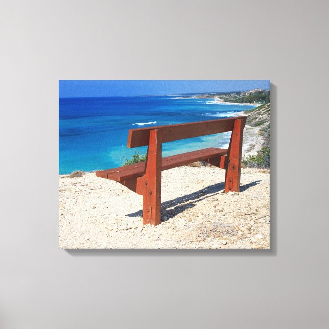 Lienzo Vista marítima (Anverso)