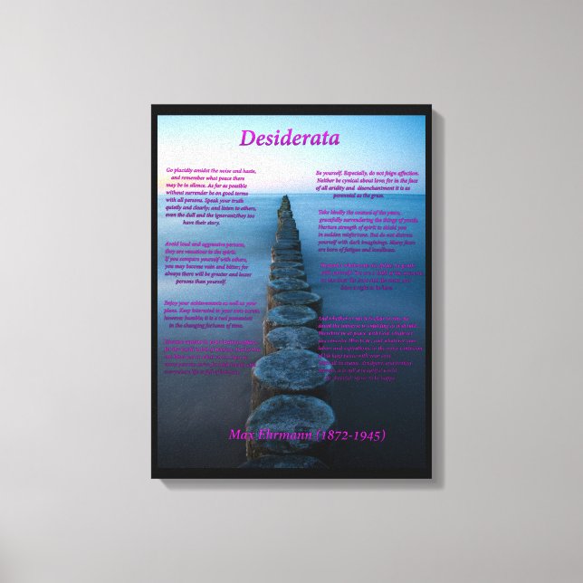 Lienzo Vista marítima (Anverso)