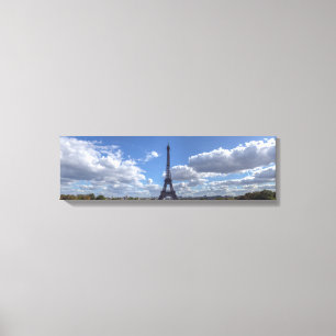 Lienzo Vista panorámica de la torre Eiffel desde Trocader