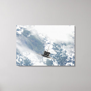 Lienzo Vista posterior de los tres motores principales