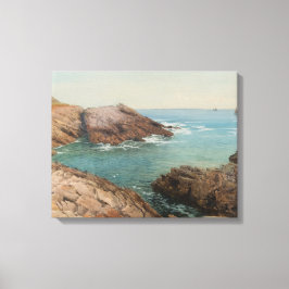 Lienzo Vistas al mar (paisaje costero) (mar)