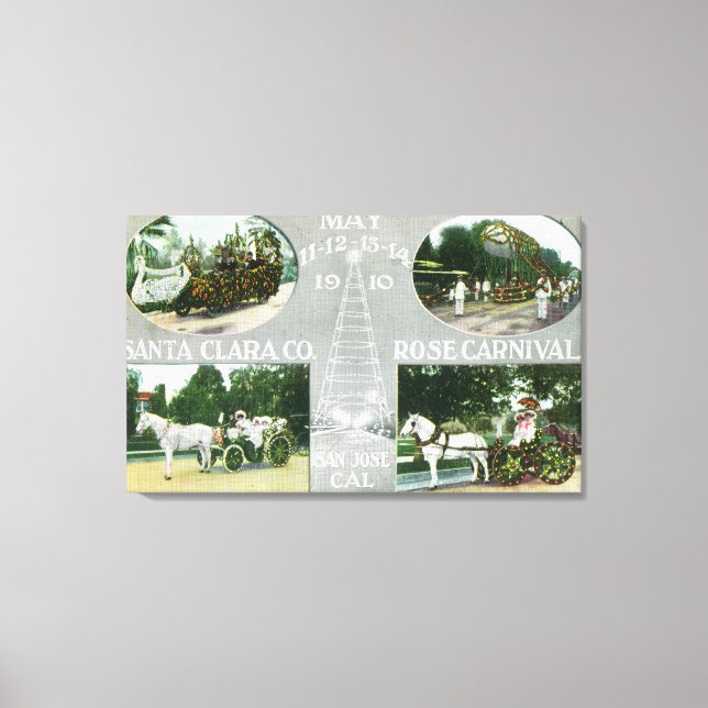 Lienzo Vistas escénicas del Rosa de Santa Clara (Anverso)