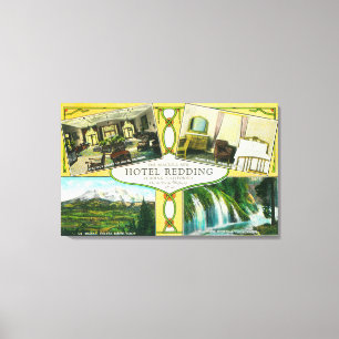 Lienzo Vistas interiores del Hotel Redding con sitios pan