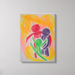 Lienzo Vitalidad y enlace fuerte