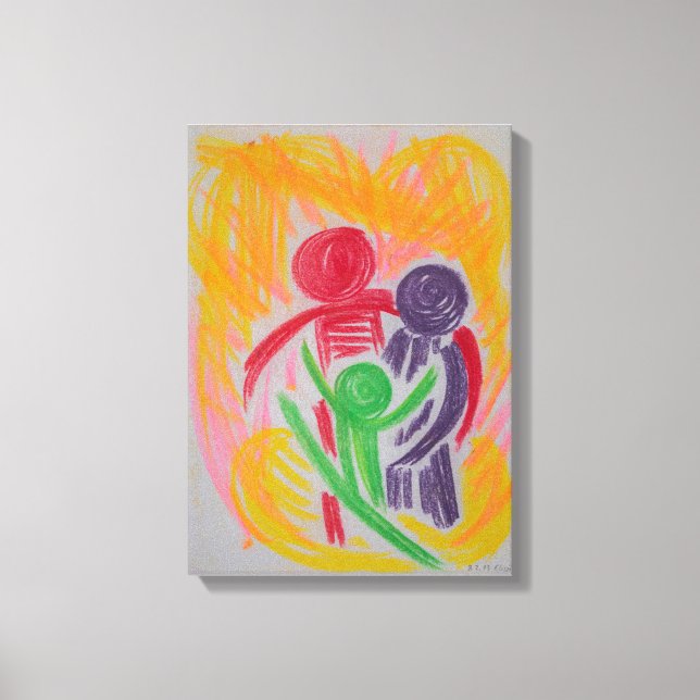 Lienzo Vitalidad y fuerte Bono (Anverso)