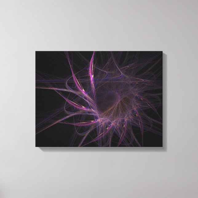 Lienzo Viuda de la web (Anverso)