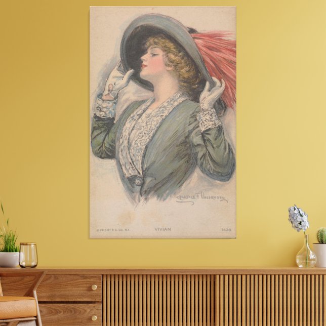 Lienzo Vivian (1913) (Insitu (Sala de estar))