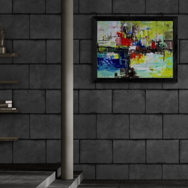 Lienzo "Vivid Dreams", Abstract Art (Subido por el creador)