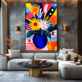 Lienzo Vivid Fauvist Vision of Sunflowers