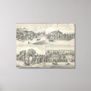 Lienzo Viviendas en Woodland, Davisville