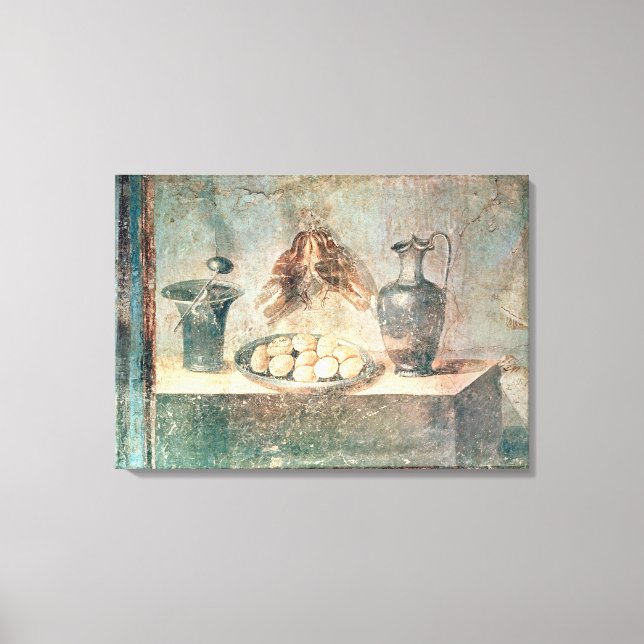 Lienzo Vivir con huevos y tortugas (Anverso)