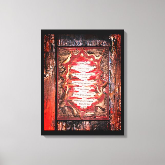 Lienzo Voces de Diario (Anverso)