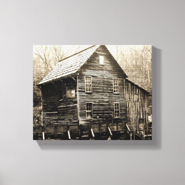 Lienzo Volante de agua de cosecha (Anverso)