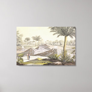 Lienzo Volcán de Ario di Turbaco cerca de Cartagena,