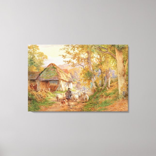 Lienzo Volver al plegado (Anverso)