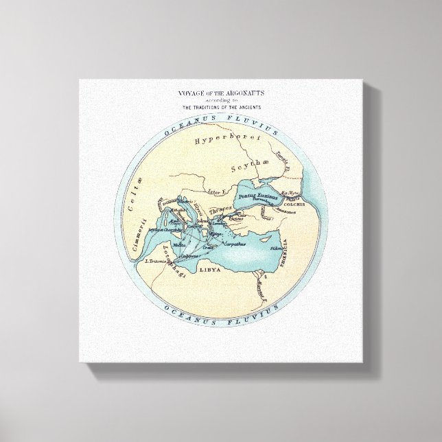 LIENZO VOYAGE DE LOS ARGONAUTAS (Anverso)