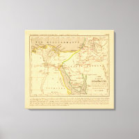 Voyage des Israelites depuis leur sortie d'Egypte