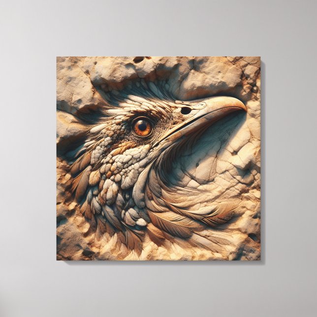 Lienzo Vuelo a través de las arenas del tiempo - Resumen  (Anverso)